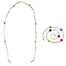 2x Beaded Eyeglass Chain Glasses Sunglass Retainer Eyewear Neck Strap Holder