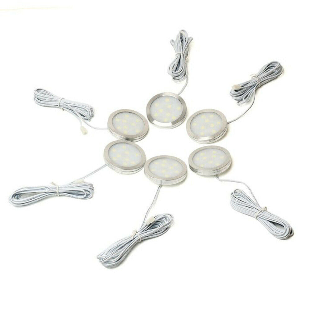 6 Pieces LED Dome Interior Light for RV T4 T5 Camper Truck Caravan Motorhome