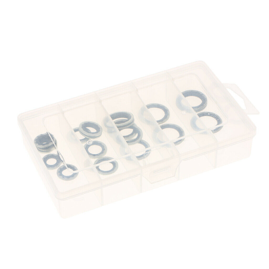 20 Pieces Rubber Auto Air Conditioner Sealed for Auto Seal Compressor