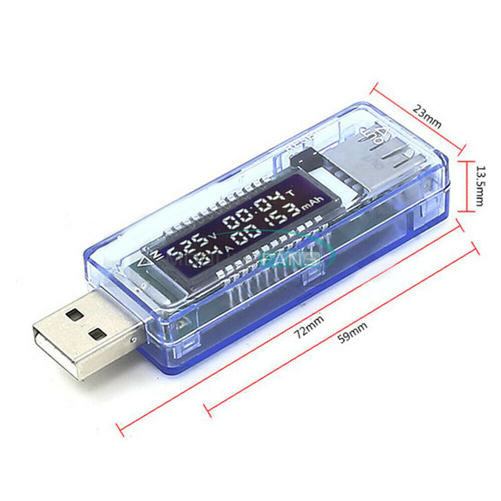 USB Charger 3A Medical Power Detector Test Of battery of Current&Voltage Tester