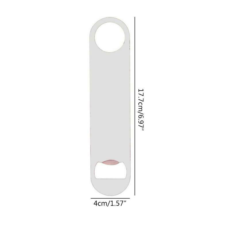 Sublimation Blank Stainless Steel Bottle Opener Heat Transfer Print Bottle Opene