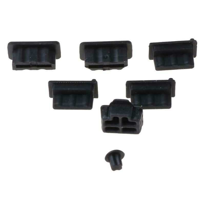 7pcs USB HDMI-compatible Dust Plug Cover for Xbox One X Gaming Console Dust