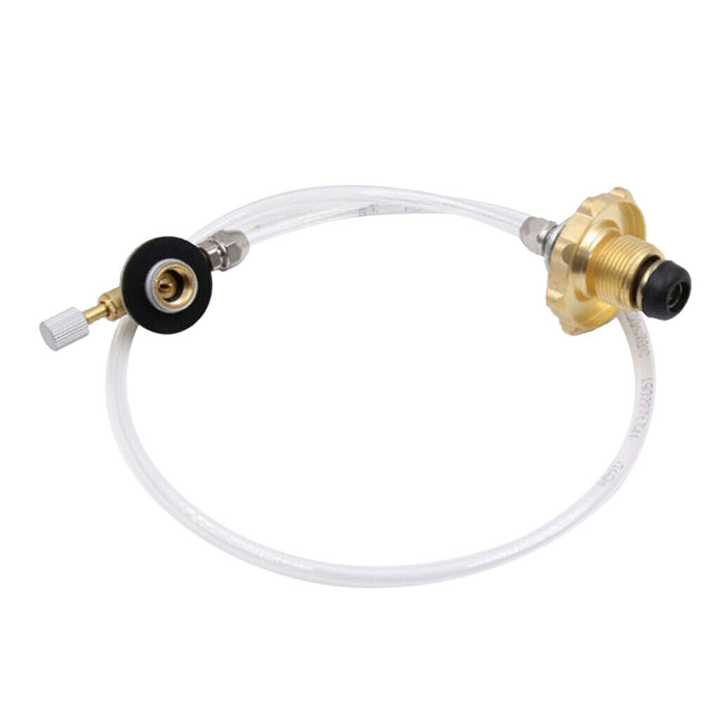 Furnace Flat Gas Tank Inflation Camping Stove Burner Valve Stove Accessories