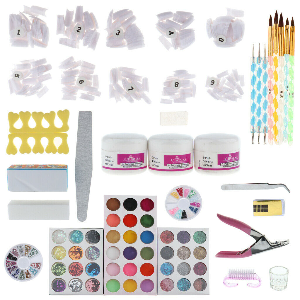 Nail Art Set UV Gel Acrylic Nail Nail Art Nail Design Nail Art Nail Salon Set