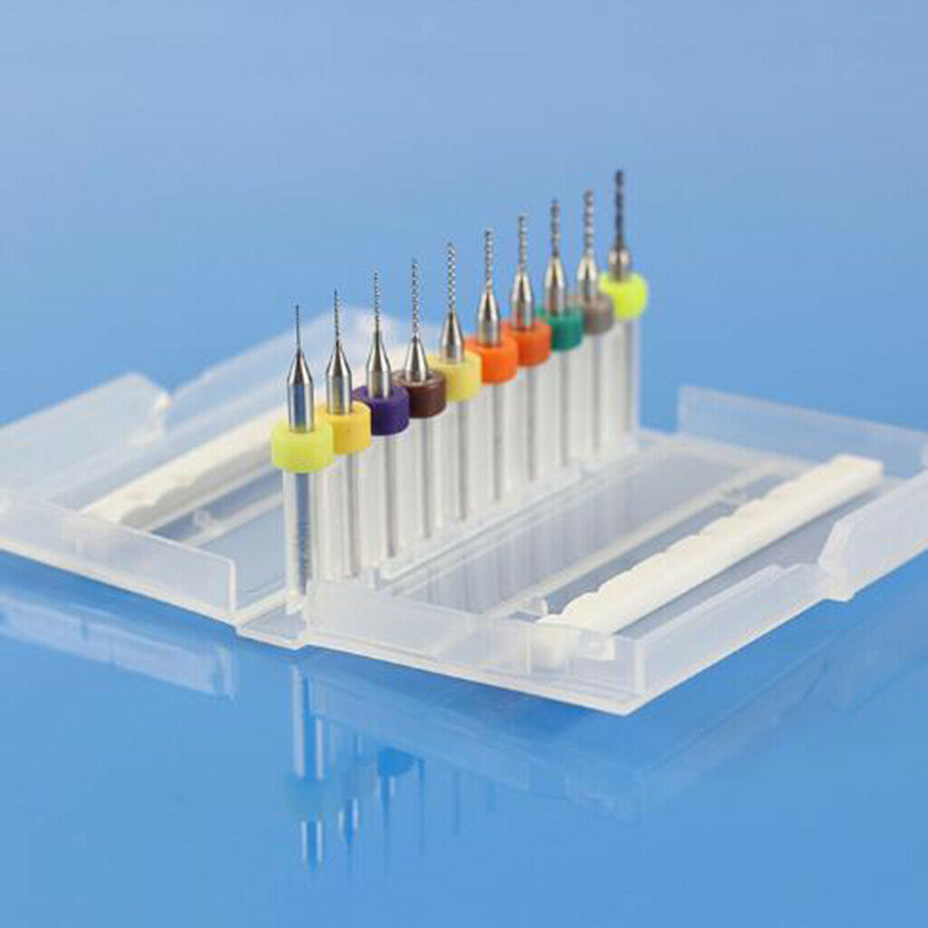 20 Pcs Pcb Drill Bits Carbide Micro Drill Bits, CNC Woodworking Tools