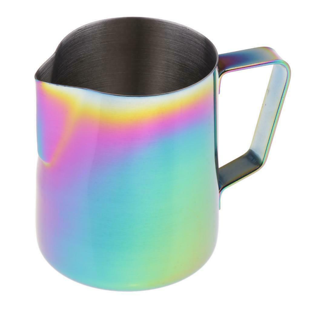 Stainless Steel Milk Moka Frothing Art Craft Jug Mug Cup 350ML Coffee Maker