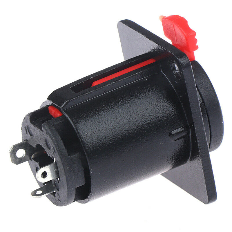 Speaker Audio Jack 6.35mm Connector 1/4 inch Female Socket Panel Mounted .l8