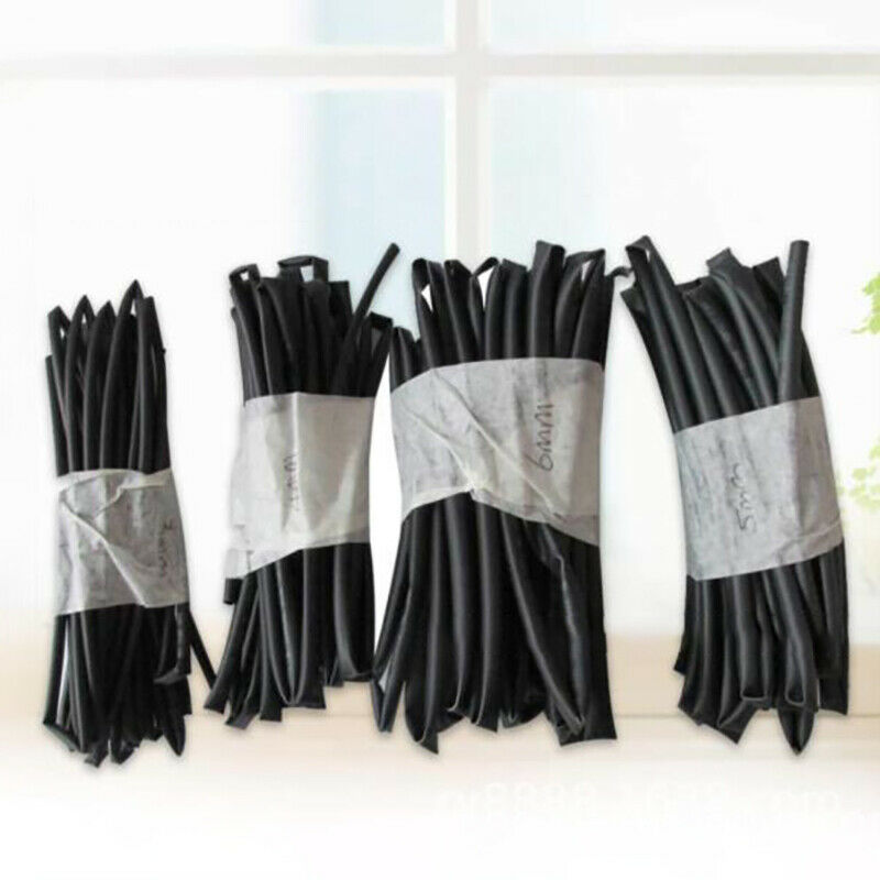 4 x 1 meter lenghts heat shrink tubing 3mm 4mm 5mm 6m.l8