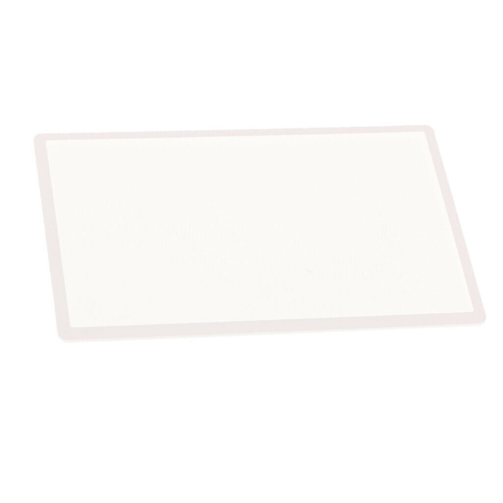 Top Screen Lens Plastic Cover Frame Replacement Part for   2DS White