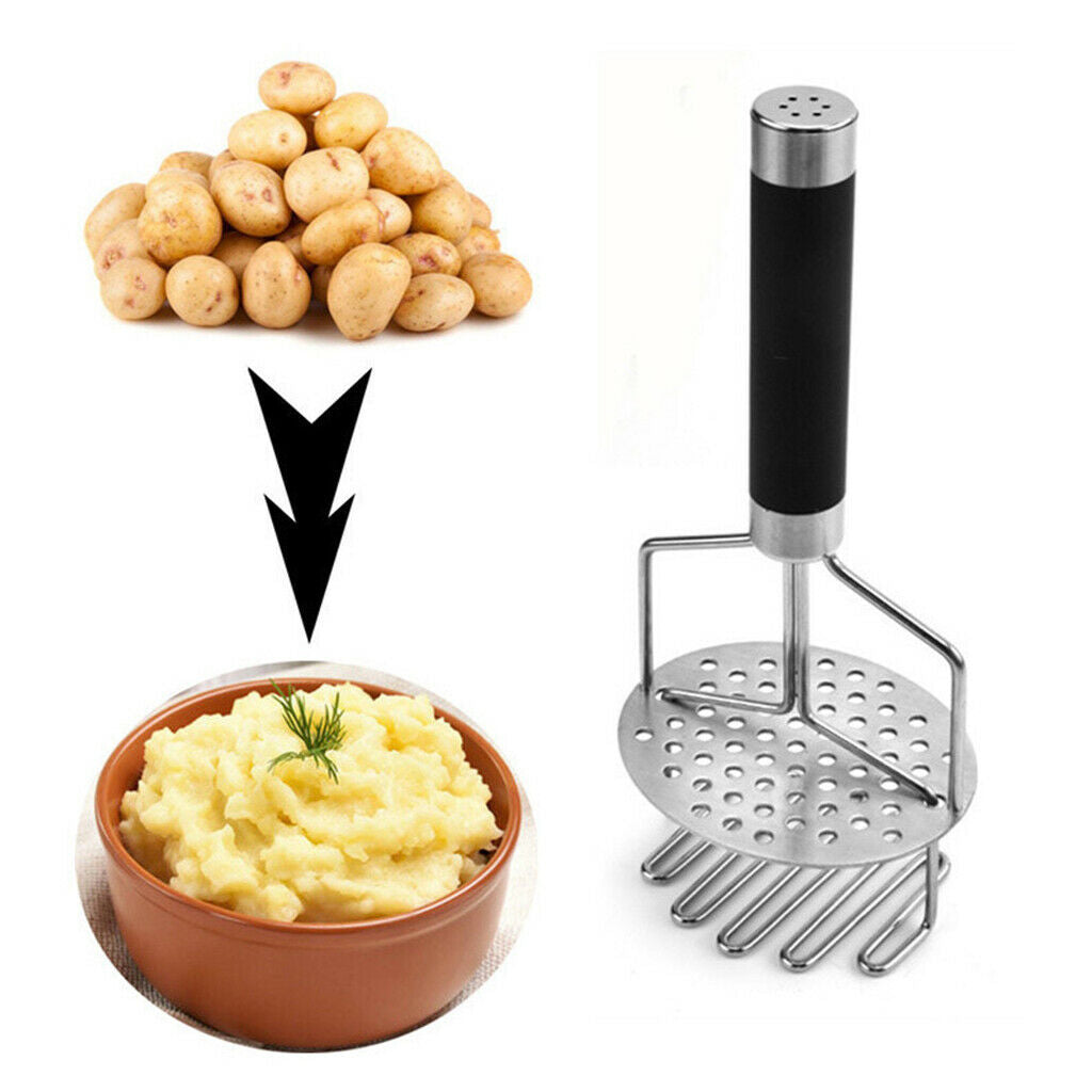 Potato Masher Double-layer extrusion Pumpkins Beans Homemade Kitchen Tools