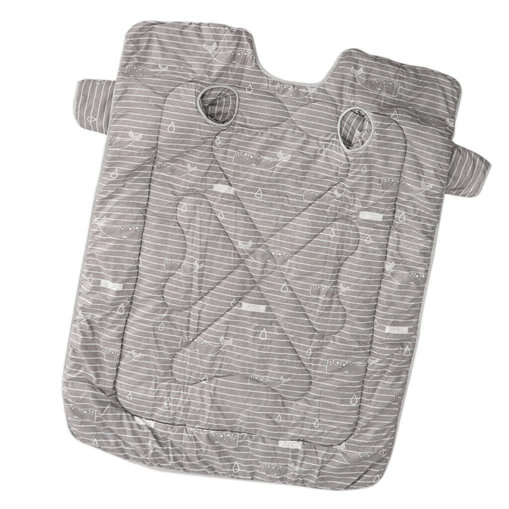 Multifunction Wearable Soft Warm Blanket with Sleeves Winter Lazy Quilt Grey