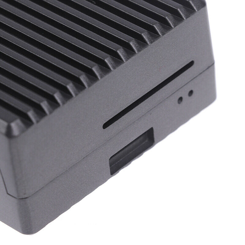 Raspberry Pi 4 CNC Aluminum Case with Fan Heatsinks for Raspberry Pi 4BB.ecW Kt