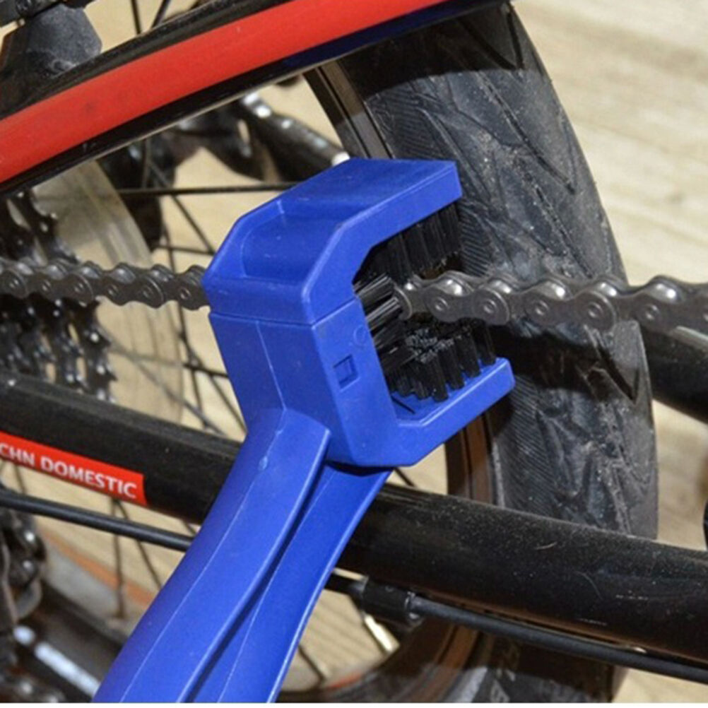 Cycling Motorcycle Bicycle Bike Chain Set Crankset Brush Cleaning ToolL Lt