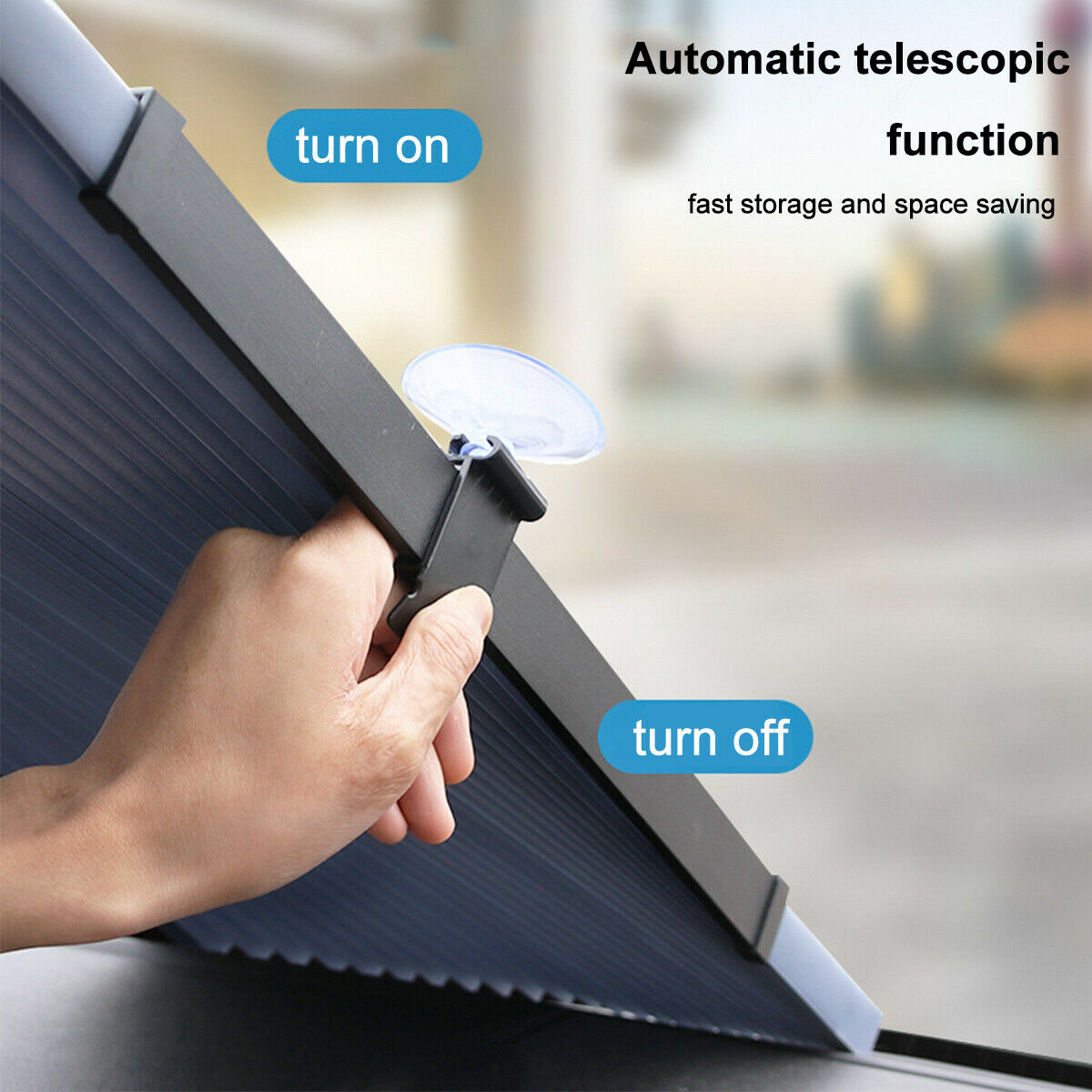 18inch Car Automatic Telescopic Folding Sun shade Thermal insulation &   â—