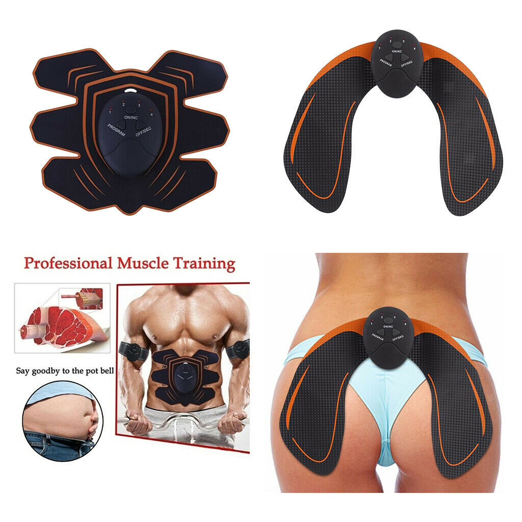 Fitness Hip Trainer Lifter Muscle Stimulator Shaper Body AB Toner Belt