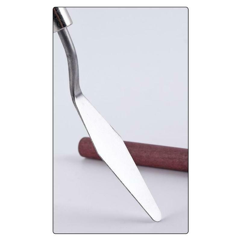 7 PCS Stainless Steel Spatula Palette Knives Oil Painting Accessories for Artist