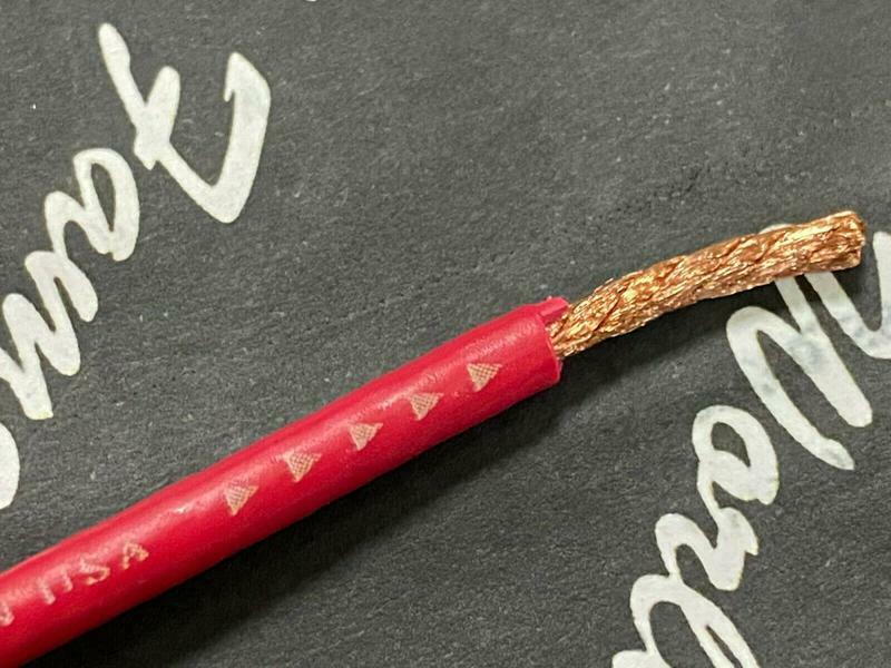 1M - GENERALCABLE Made 1300-RD 13/1C 13AWG PVC Wire for Audio