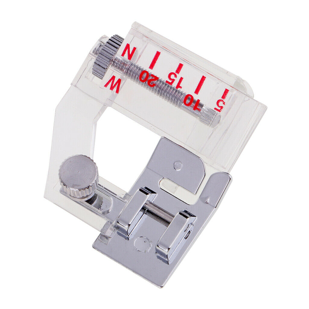 Bias binding presser foot tying machine binding parts
