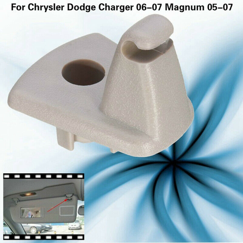 2Pcs Sun Visor Clips Hook Holder For Chrysler Dodge Charger 06-07 Magnum 05-0 SJ