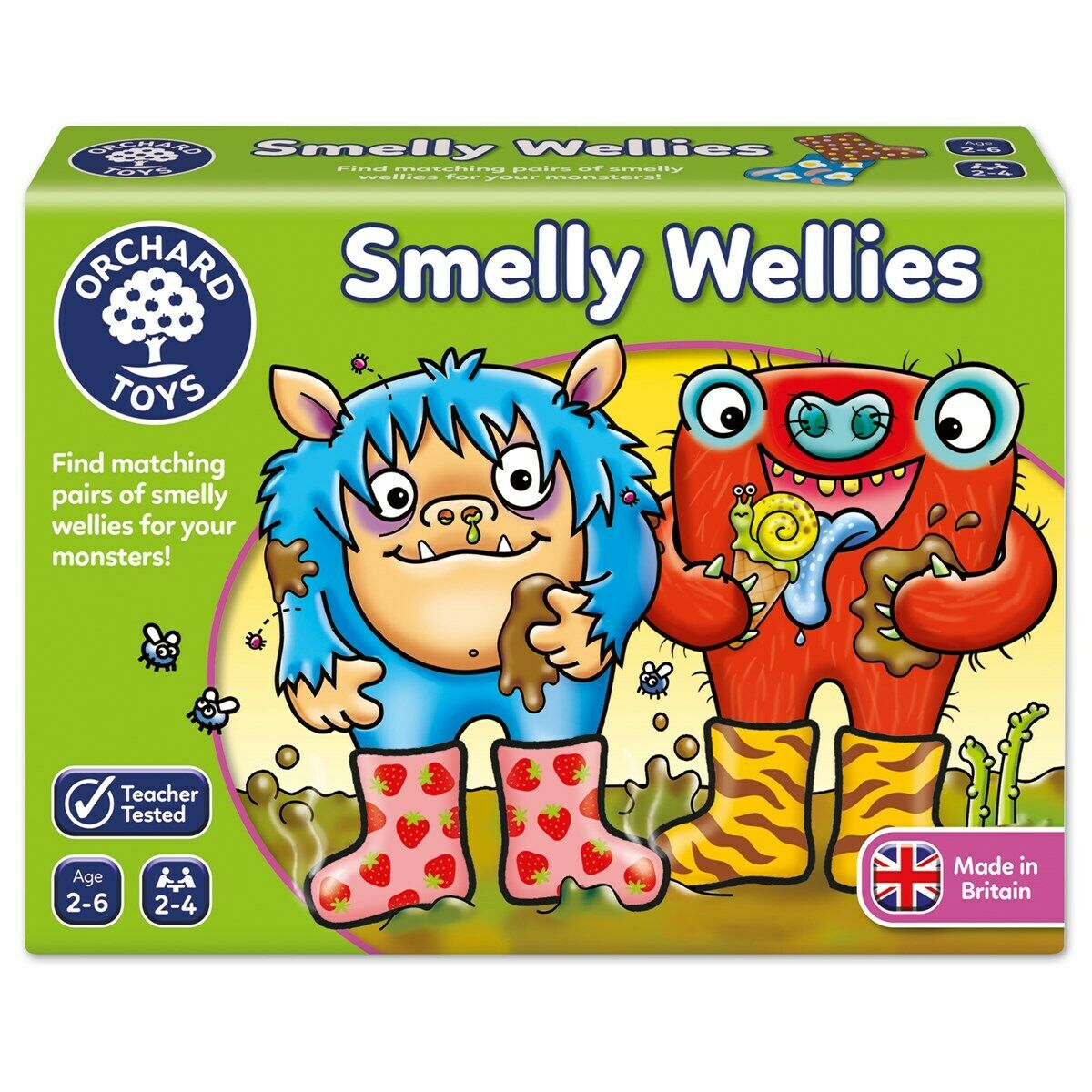 Orchard Toys 026 Smelly Wellies Matching Pairs First Games Toddler Children 2yr+