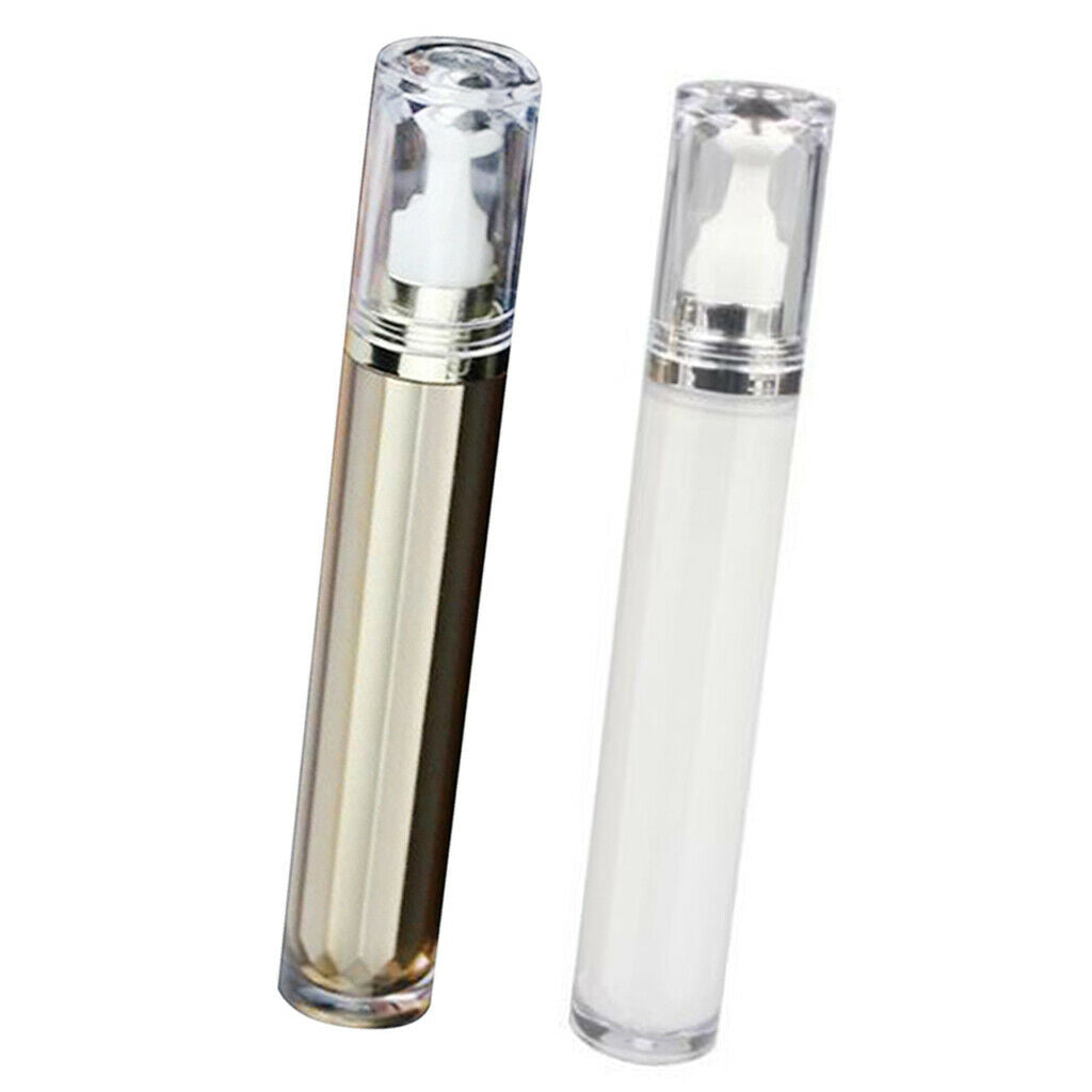 2x Plastic Roller Bottle Travel Size Roll on Bottle Perfume Ball Bottle