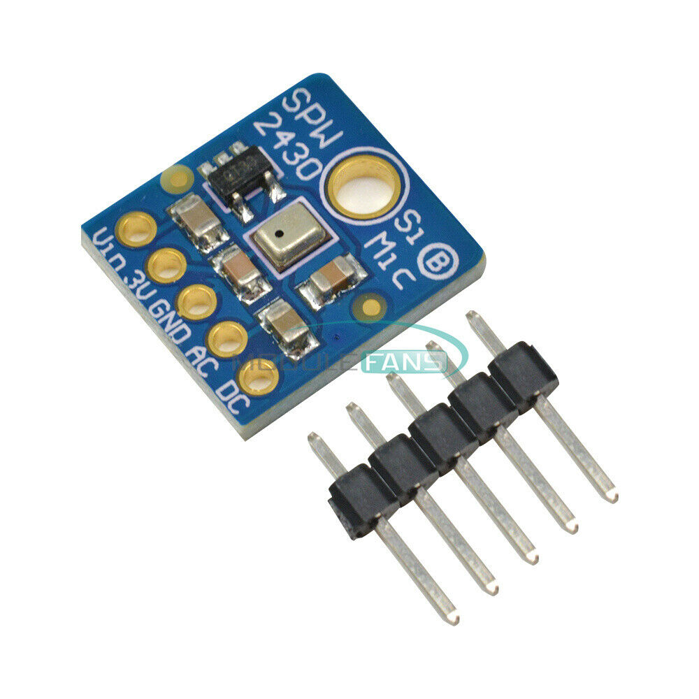 SPW2430 Sound Detection Sensor Module Accuracy Silicon MEMS Microphone 3.3-5V