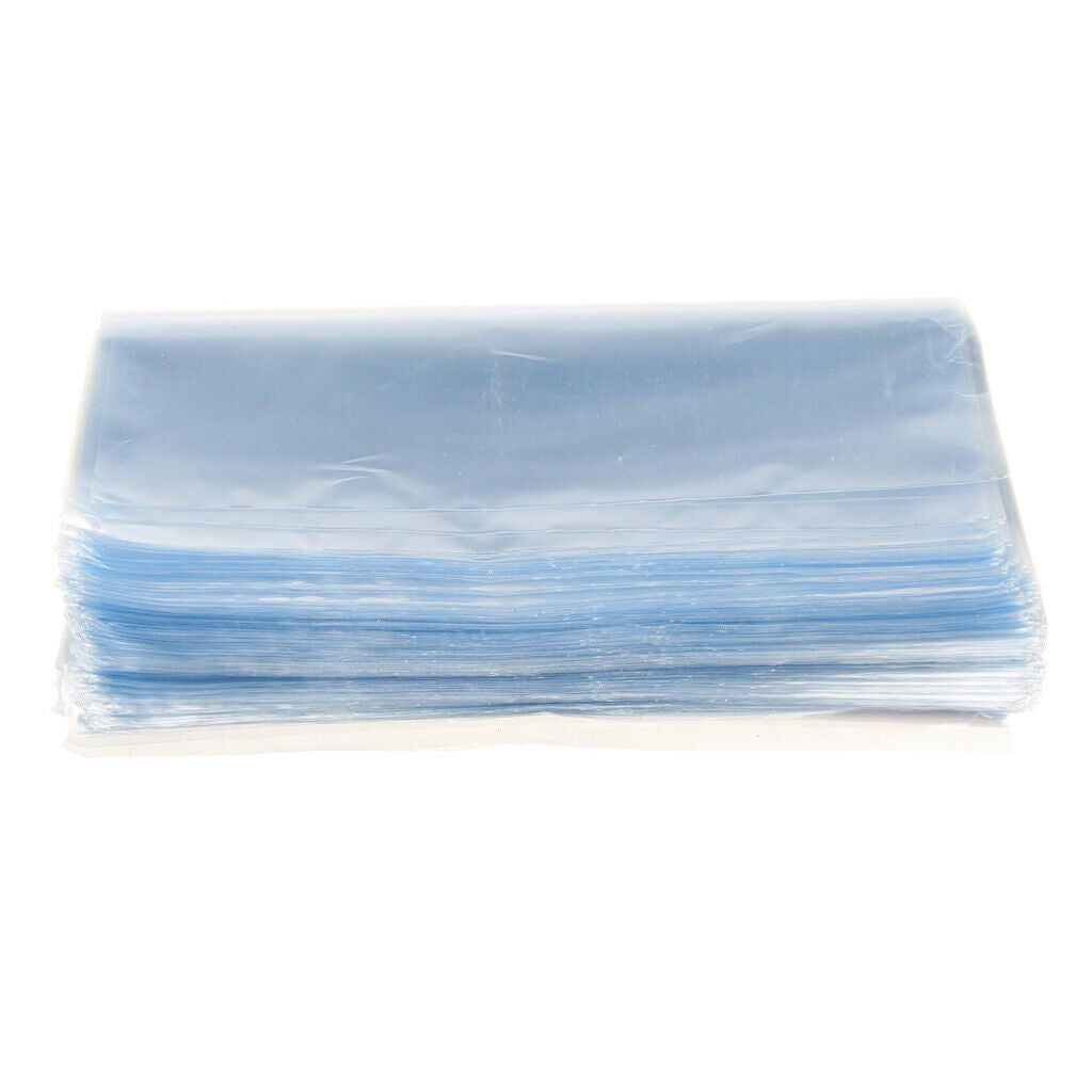 200 Pcs 5.9 x 6.3 inch Shrink Wrap Bags for Soaps Bath Bombs and DIY Crafts