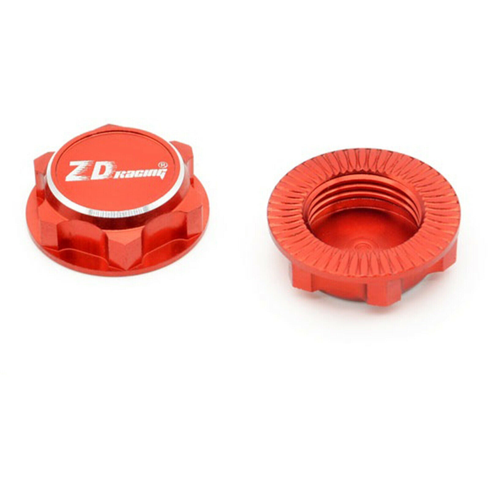 8pcs 17mm Hex Wheel Nuts For 1:8 Scale RC Car Truck Parts Accessory Red