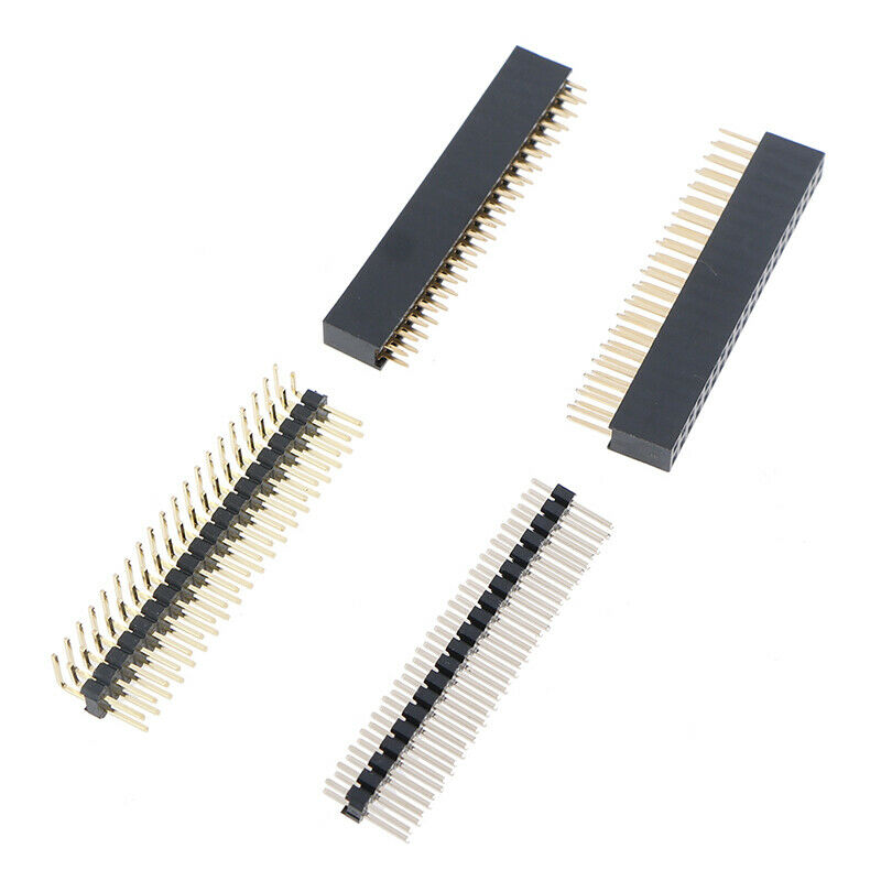40pin Header Kit Dual Male Right Angle Male Famale for Raspberry Pi 4 B/3.l8