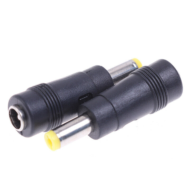 2Pcs 5.5x2.5mm Female to 5.5x2.1mm Male DC Power Connector Adapter Lapt.l8