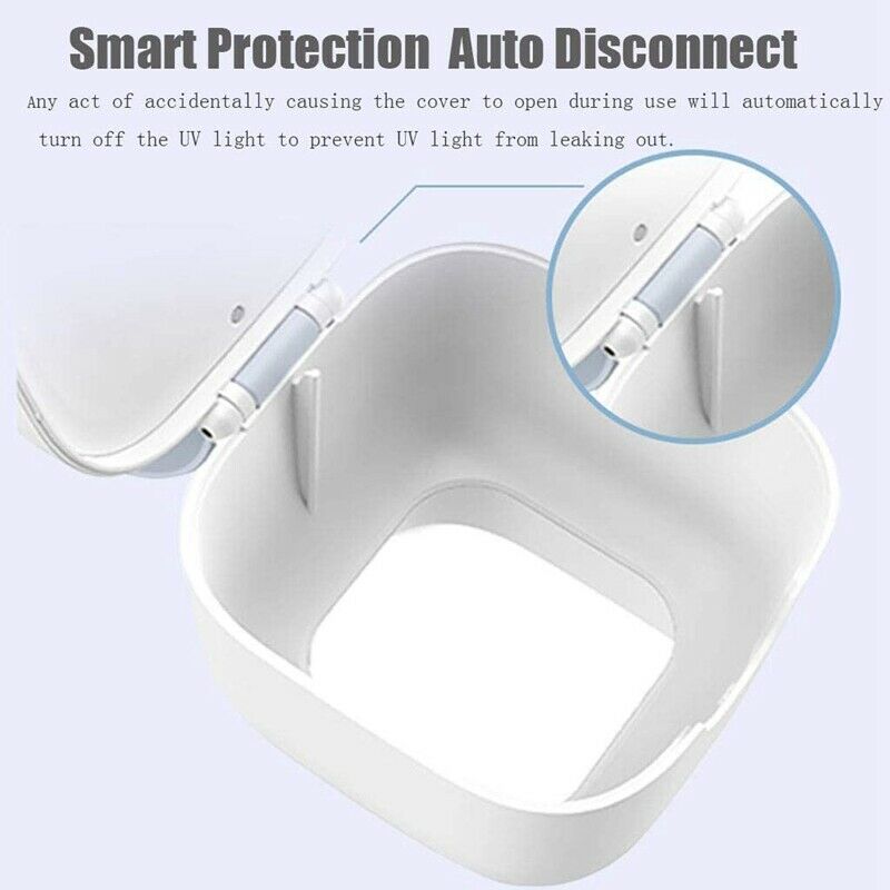 One-Click Cleaning Box Mobile Portable Cleaner Baby Household Small UV  DisinfV4