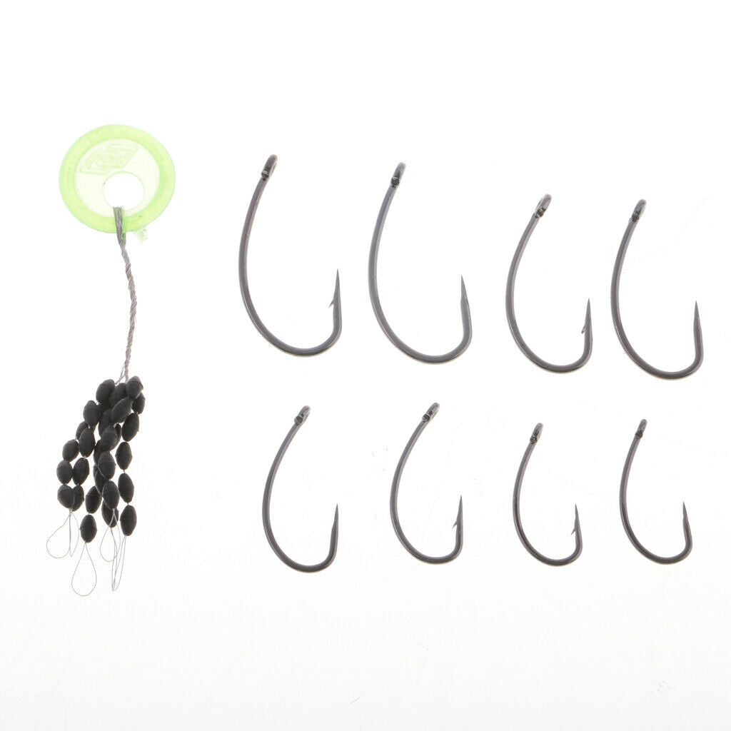 200 Pieces High Carbon Steel Octopus Circle Hook Fishing