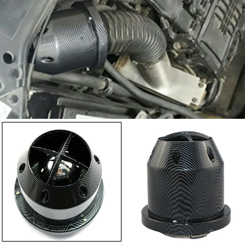 Universal Caliber 3'' 76mm Car SUV Auto High Flow Cold Air Intake Filter Cleaner