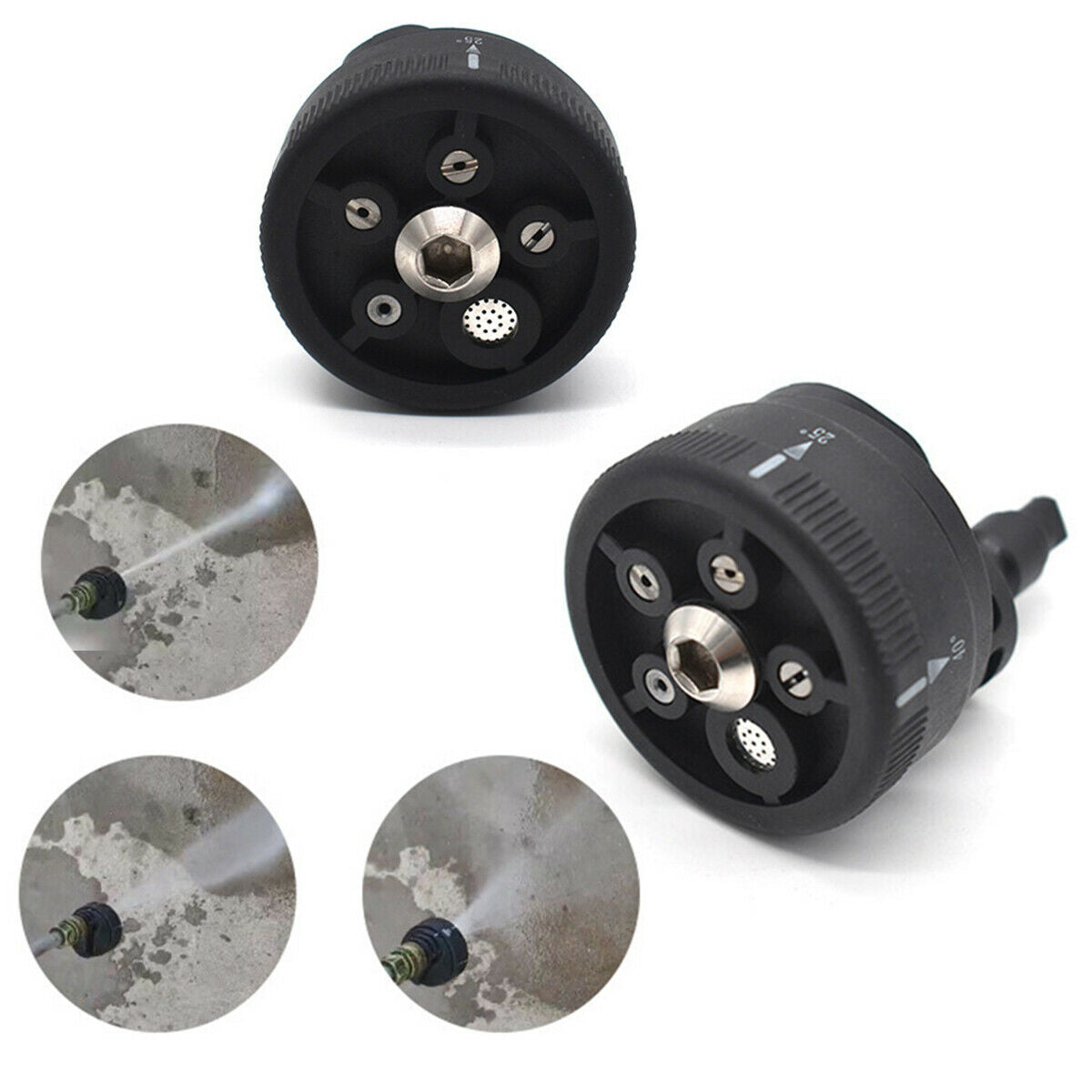High-pressure Multi-angle Nozzle For WORX Hydroshot 630/644 WU629 Cleaning Tools