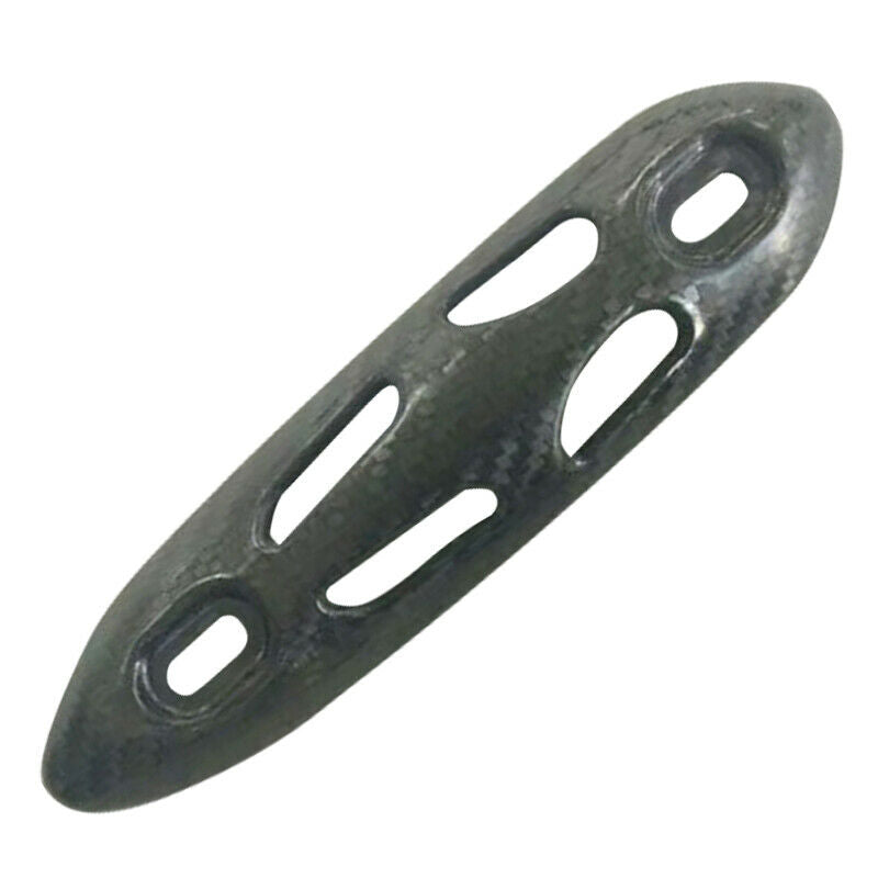 Motorcycle Dirt Pit Bike Exhaust Pipe Mid Section Carbon Fiber Heat Shield Cover