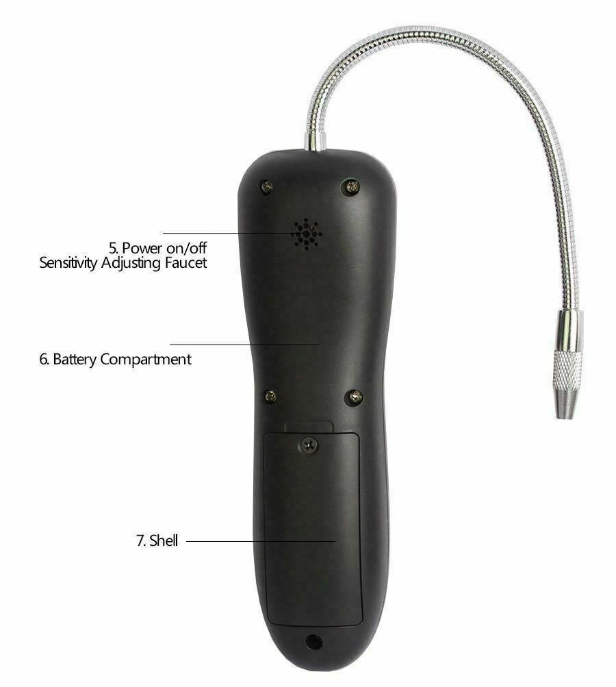 Hvac Leak Detector Elitech Cld-100 Refrigerant Halogen Leak Detector Cfcs Hcfc