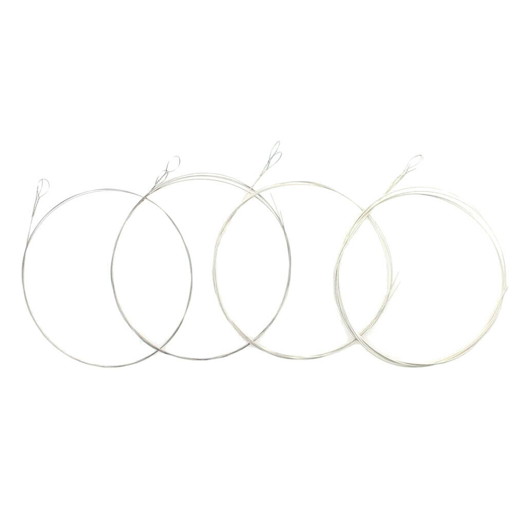 1 Set of Bone Mandolin Nut And Ropes for DIY Mandolin Spare Parts