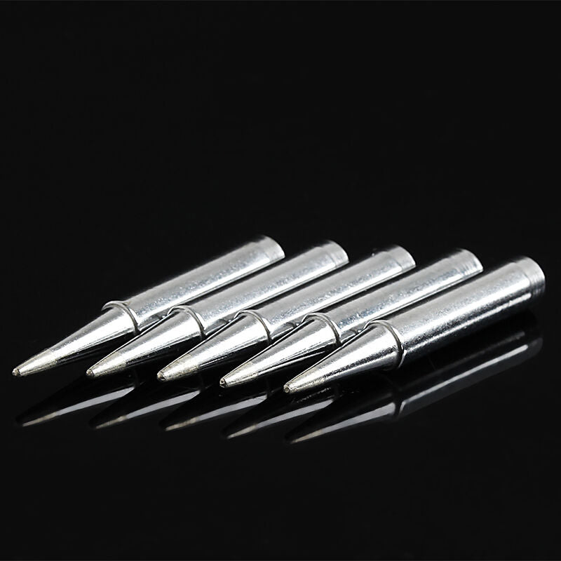 5Pcs Solder Soldering Iron Tip For Replacement Hakko 936 Station 900M-T-B