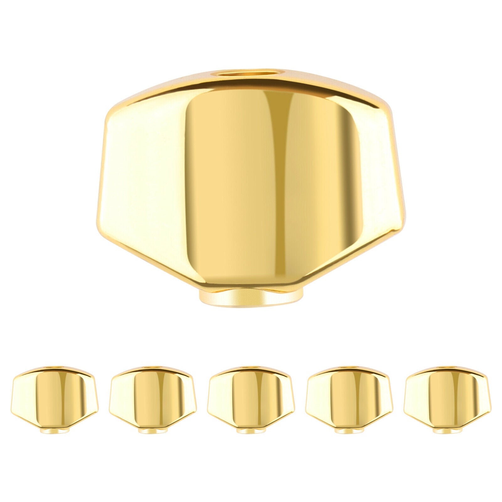 6 Pcs Guitar Tuning Key Head   Acoustic Guitar Rectangle Knobs Handle
