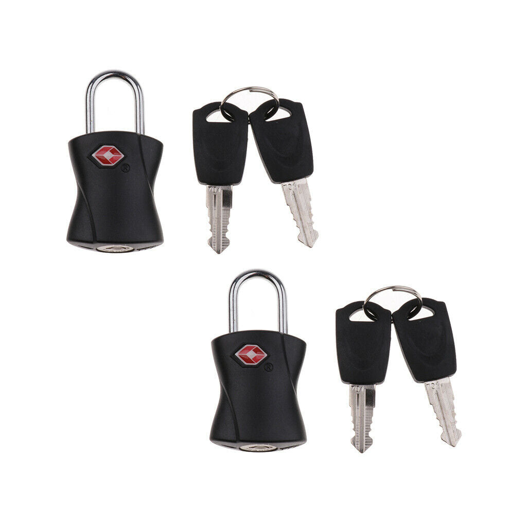2xTSA Lock Travel Luggage Padlock Secure Key Travel Locks