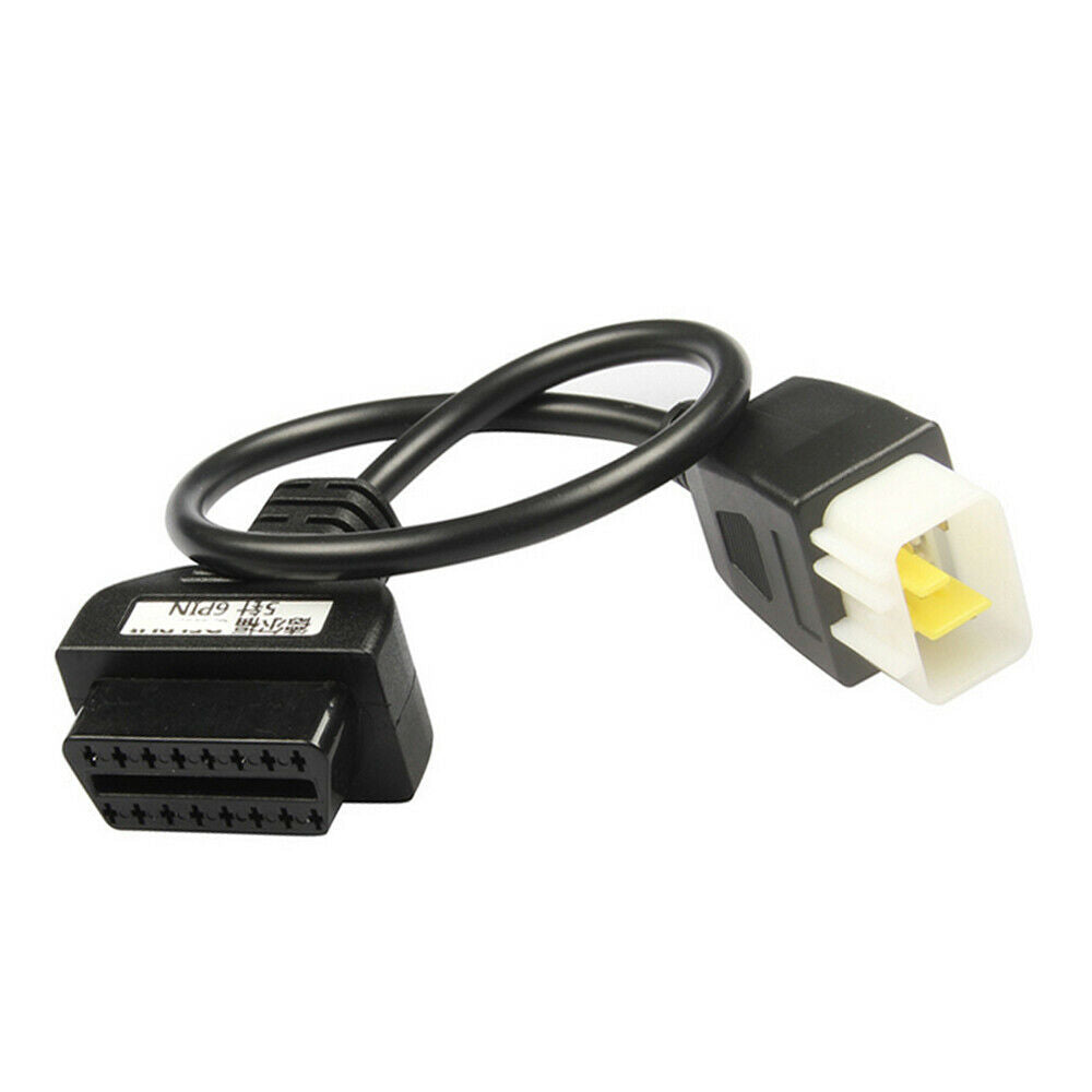 For BENELLI OBD Diagnostic Cable 6 Pin To 16 Pin OBD2 Adapters Extension Cable