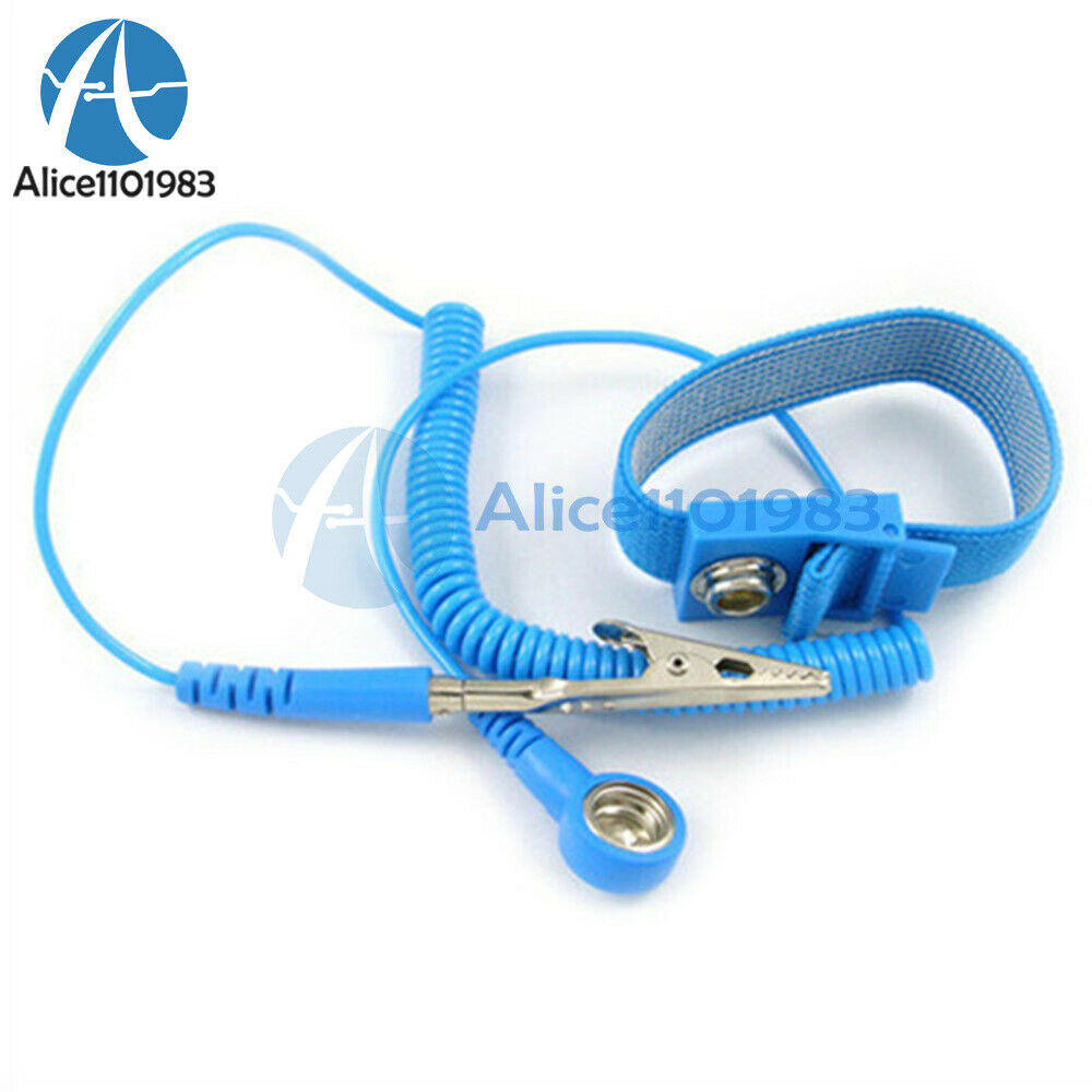 10PCS Brand Anti Static ESD Wrist Strap Discharge Band Grounding Prevent Static