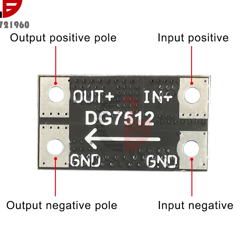 75V 12A Solar Panel Anti Reverse Irrigation Ideal Diode Battery Charging Board