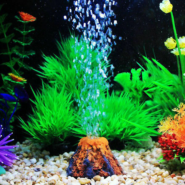 5m Aquarium Fish Tank Air Pump+ Bubbling  Ornament Fish Tank Decor