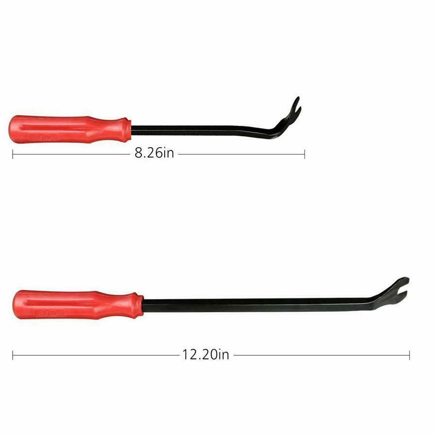 425 Pcs Car Bumper Fender Push Pin Clip Rivets Fastener w/ 3x Remover Tool Plier