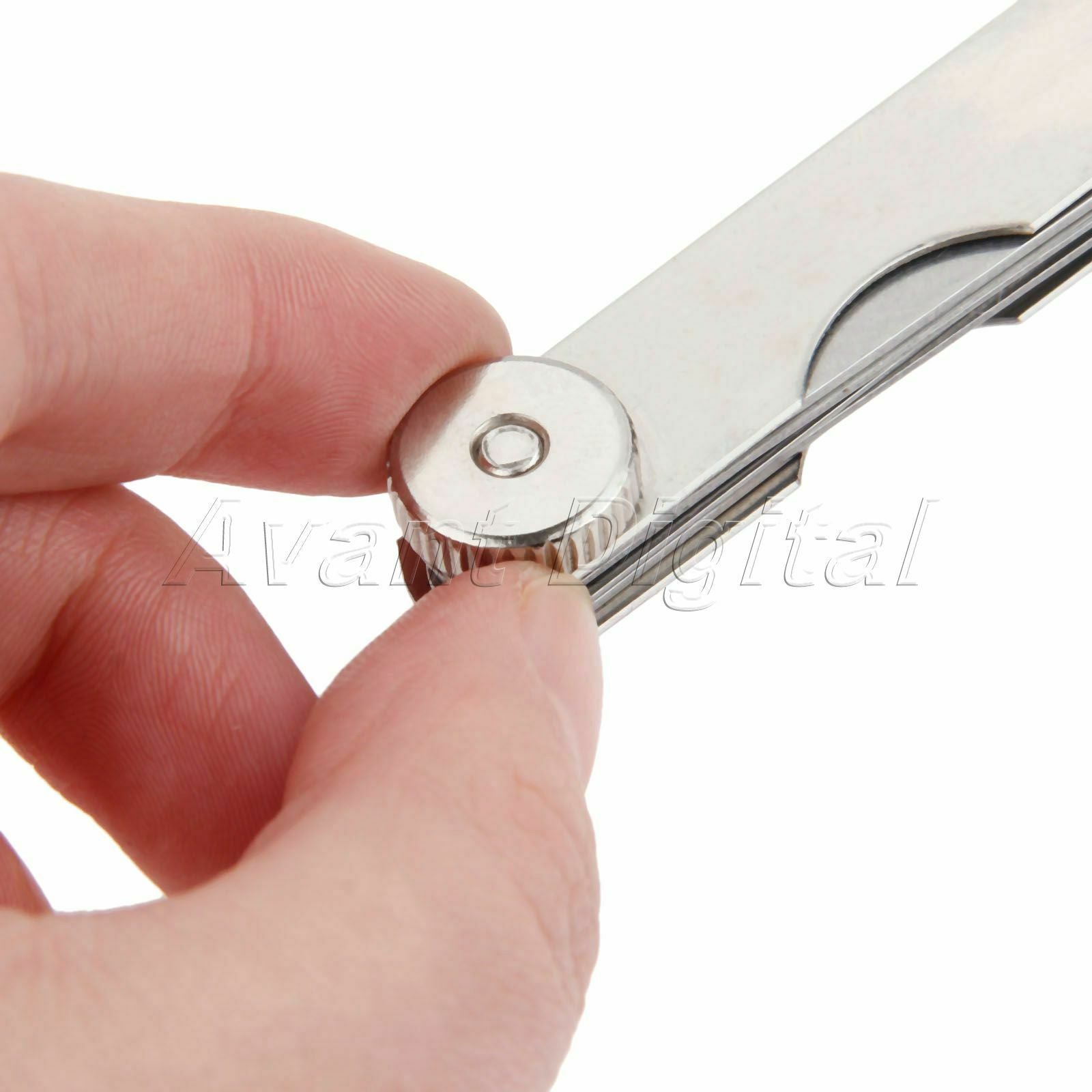 13 Blades Metric 0.05-1mm Feeler Filler Gauge for Ignition Point Measuring Tool