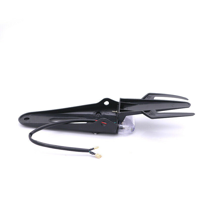 Retro Off-road Dirt Motorcycle Smoke Trident Style  Rear Fender Brake Tail Light