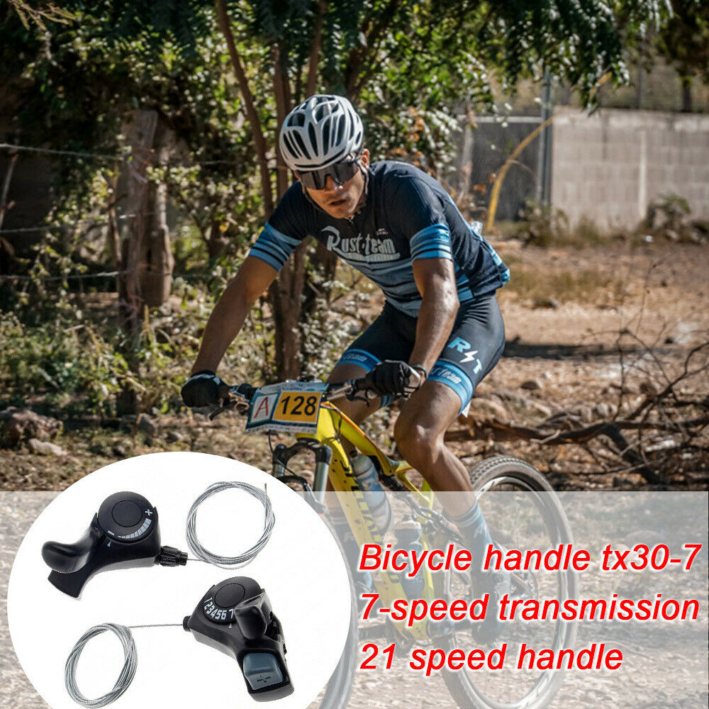 SL-TX30-7R Mountain Bike Thumb Gear Shift Shifter Accessories 7 Gears 21 Speed