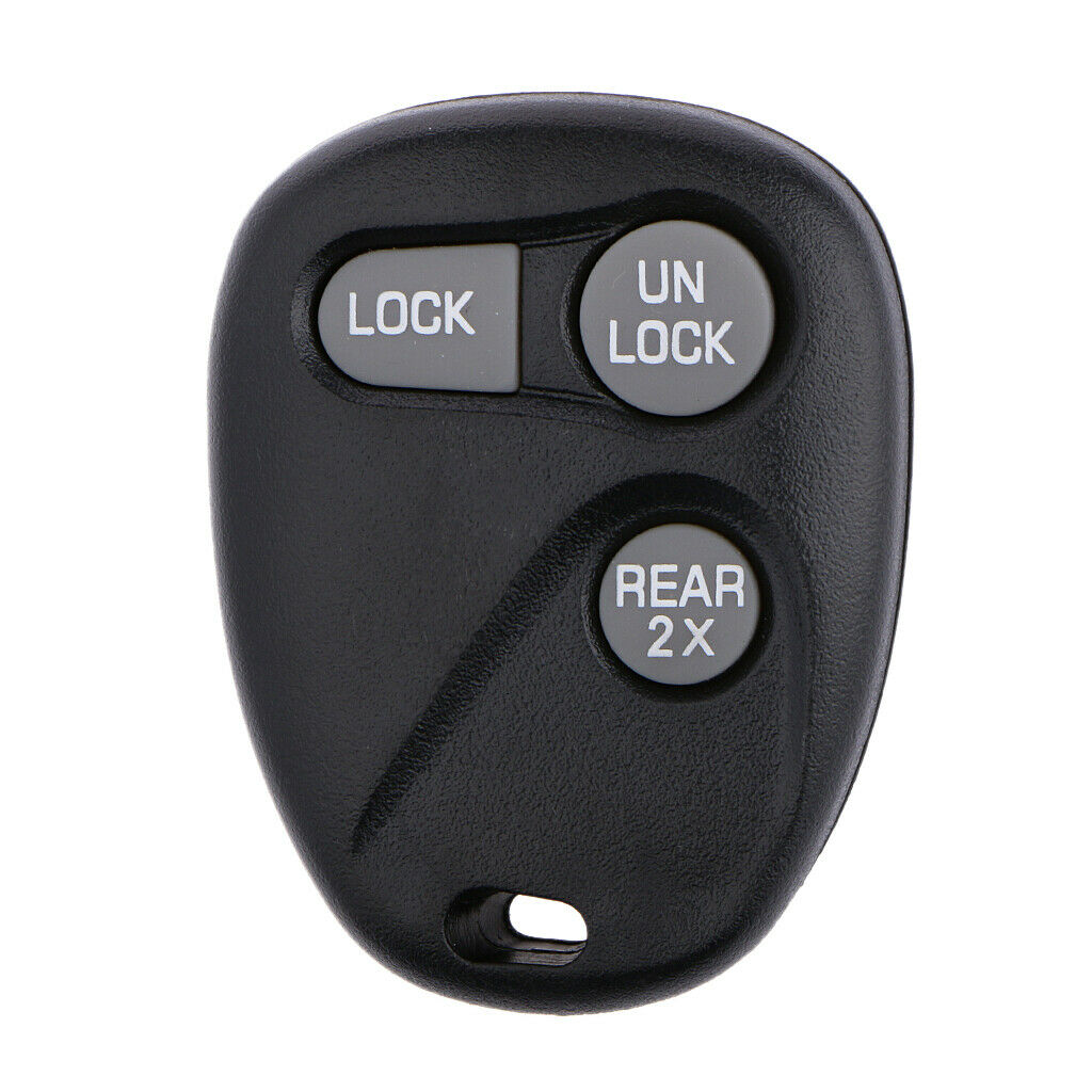 3 Buttons Remote Key Fob Shell Case Pad for GM Chevrolet Cadillac
