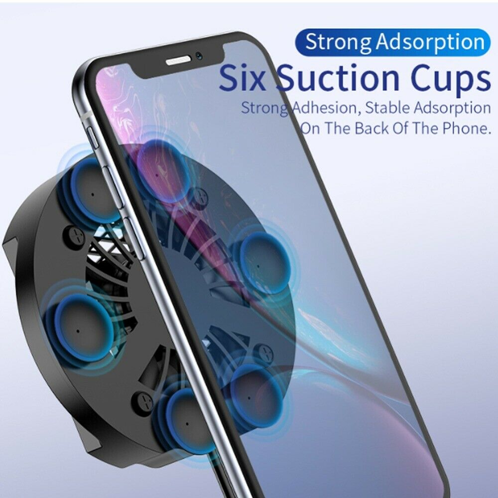 Universal Mobile Phone Radiator Gaming Cooler Adjustable Fan Holder Heat Sink